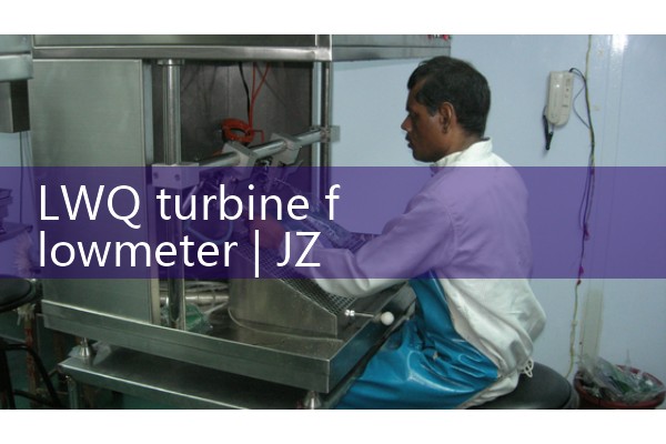 LWQ turbine flowmeter
